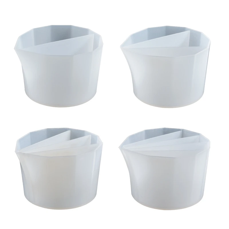 

DIY Resin Glue Tools Silicone Cup for Making Craft Reusable Pigment Coloring Cup