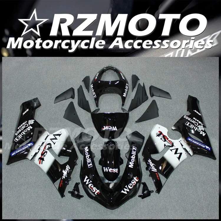 

4 подарка, новый комплект обтекателей для цельного мотоцикла из АБС-пластика, подходит для Kawasaki Ninja ZX-6R ZX6R 636 2005 2006 05 06, кузов в комплекте Cool West