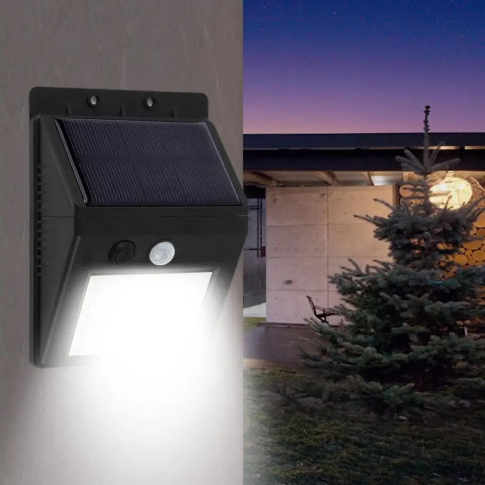 

30 LED Solar Light Motion Sensor Waterproof Sunlight Street Lights Solar Powered Lantern Wall Lamp Outdoor Garden Decoration