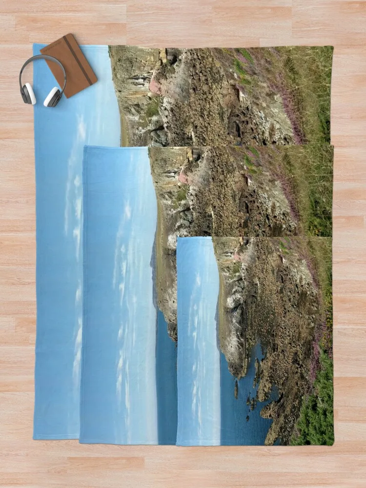 Anglesey Coastal Path from Rhoscolyn to Trearddur Bay плед тепловое тяжелое одеяло для сна диваны