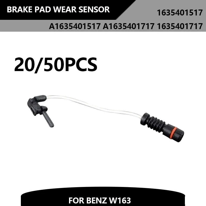 Датчик износа тормозных колодок автозапчастей для Mercedes Benz ML320 ML350 ML500 W163 A 1635401717