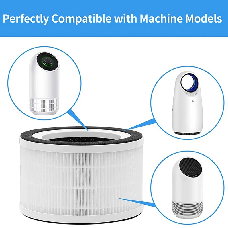 Сменный фильтр HEPA 2 упаковки совместимый с очистителем воздуха Afloia Fillo/Halo/Allo