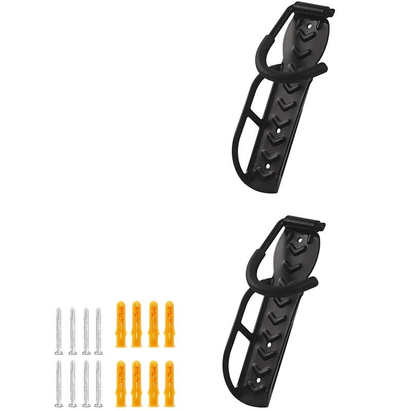 

Bike Hooks For Garage Wall Vertical Space Saving Sturdy Wall Mount Bike Rack Screw Included, Bike Storage Pack Of 2