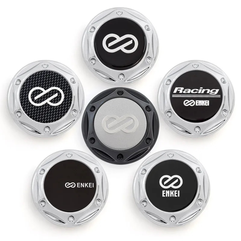 

4PCS/Lot 67MM Auto Car Wheel Center Hub Caps for ENKEI Emblem LogoStyling Rim Hub Cap 12 Colors