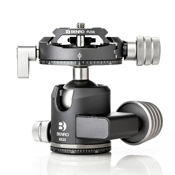 

Free Shipping Camera Accessories Dual Panning Low Profile Design Camera Ball Head Aluminum Tripod Ball Head