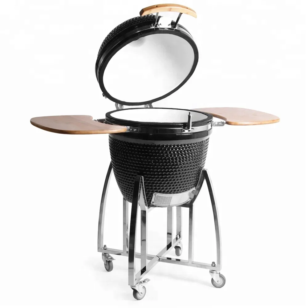 Портативная угольная коптильня Auplex 21-дюймовый керамический гриль Камадо Джо для