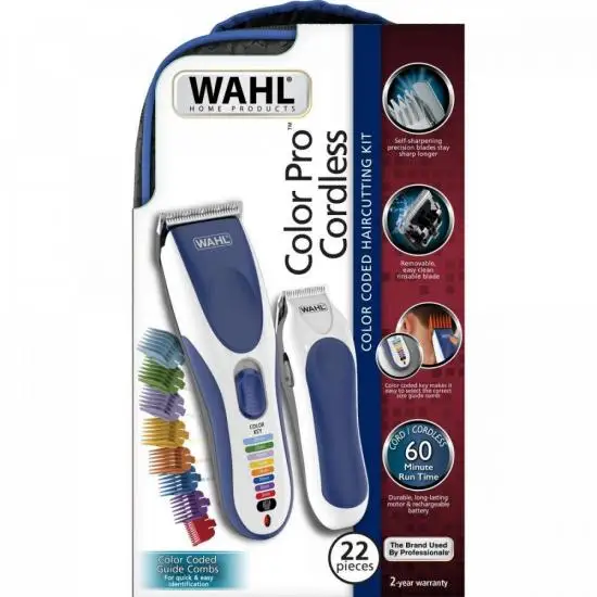 

WAHL Color Pro Cordless Machine/Trimmer Kit