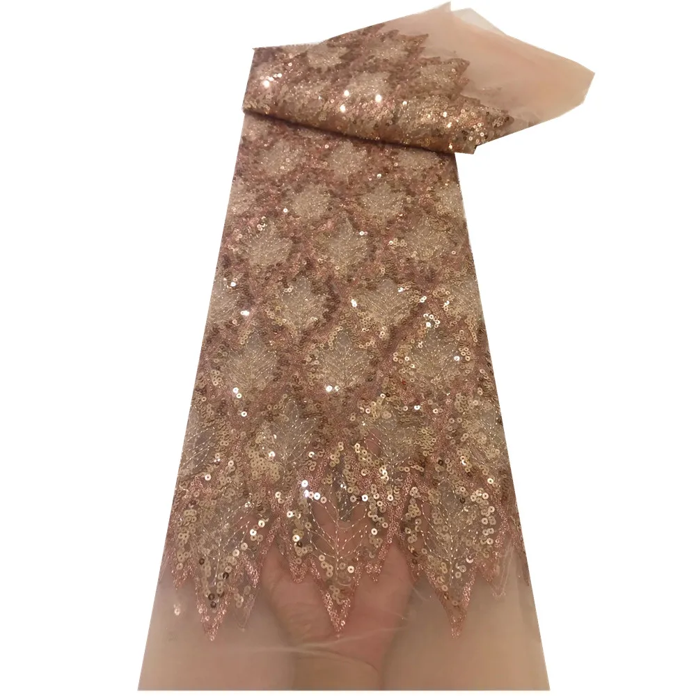 

Африканская кружевная ткань с вышивкой 2022, нигерийская Свадебная кружевная ткань с бусинами, Высококачественная французская Тюлевая кружевная ткань JL62253