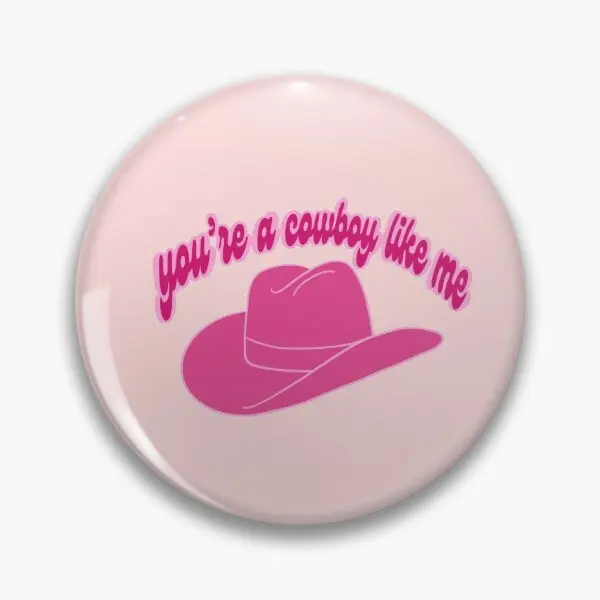 

Cowboy Like Me Soft Button Pin Metal Fashion Jewelry Lapel Pin Badge Gift Creative Hat Decor Cartoon Brooch Cute Funny Collar