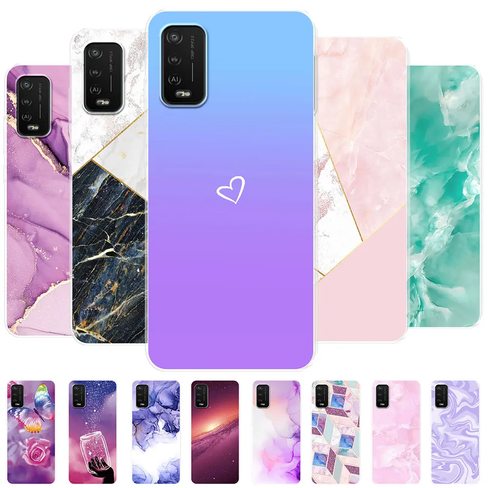 Чехол для Wiko Power U10 чехол U20 U30 Роскошный прозрачный телефона силиконовый