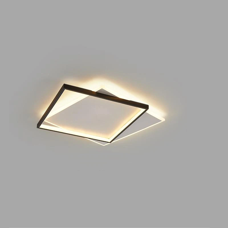 

Потолочный светильник Gaobi, черный-белый, диммируемый