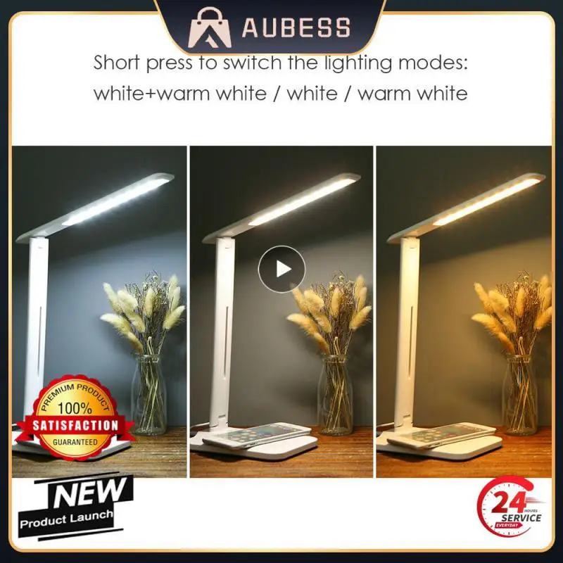 

Creative Fodable Table Lamp Led USB Rechargeable Desk Lamp Eye Protection Learning Reading Children Bedroom Bedside Lamp