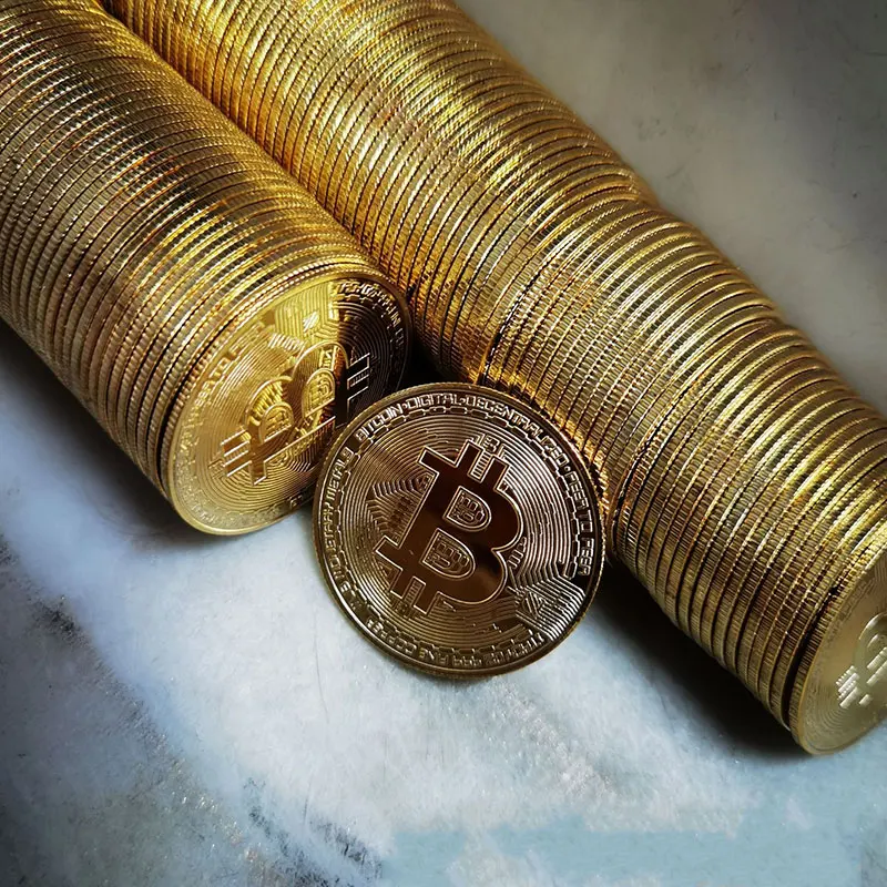 20 шт. биткойны биткойты Коллекционная Коллекция биткойнов из металла юбилейные
