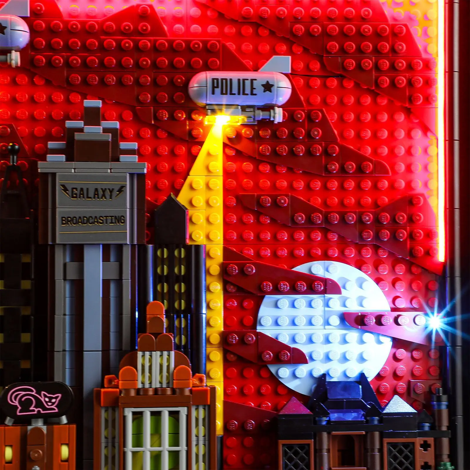 Набор светодиодов для Lego 76271 Готэм-Сити Супергерои