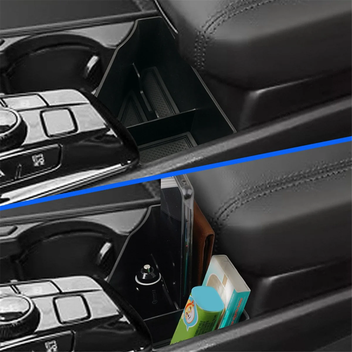 Лоток-органайзер на центральной консоли для Kia Sportage 2023 2024 ящик хранения