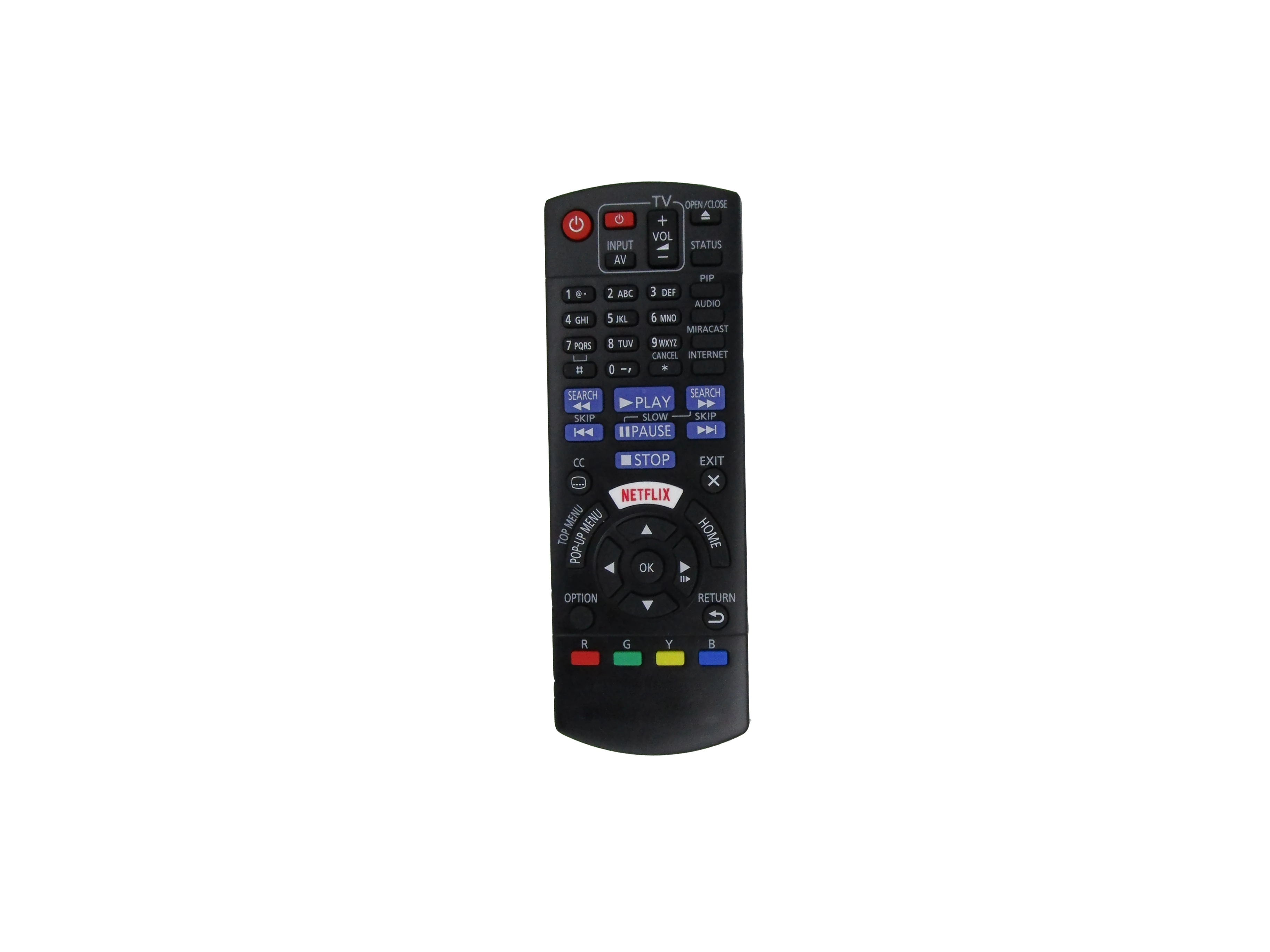 Пульт дистанционного управления Repla для Panasonic N2QAYB000867 DMP-BD89 DMP-BD79 DMP-BD793 N2QAYB000738 DMP-BD77 DVD проигрыватель Blu-Ray дисков