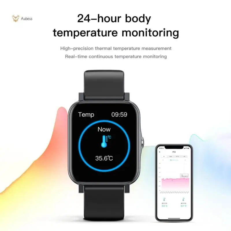 

Full Touch Screen Health Monitoring Sport Watch 1.7 Inch For Android Ios Smart Watch Smartwatch Smart Bracelet Waterproof
