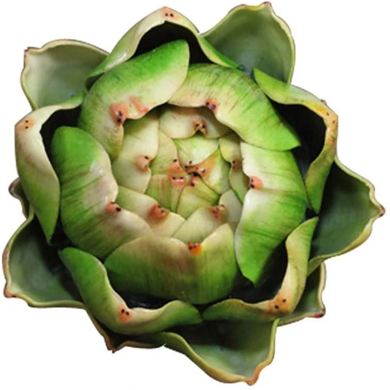 Promotion! 3Pcs Green Artificial Artichoke Plastic Fake Flower For Home Wedding Party Table Decoration |