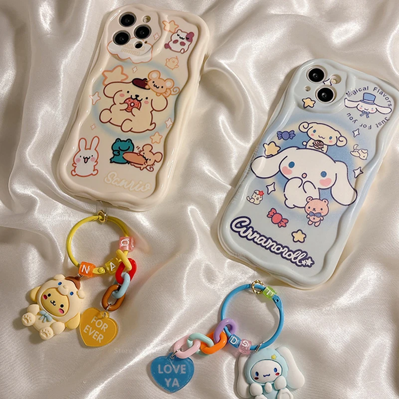 Чехол для телефона Sanrio Pachacco iPhone 15 14 Plus 13 12 11 Pro Max XS X XR 8 7 SE 2022 2020 Силиконовый