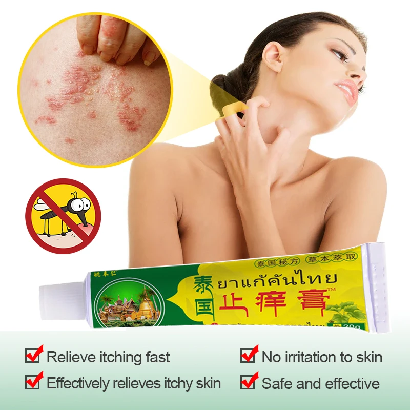 3 шт./лот Таиландские травяные кремы материал от псориаза экземы мазь крем для
