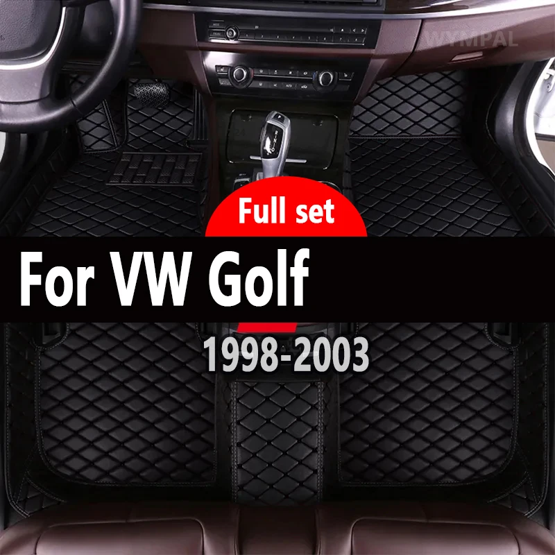 Автомобильный напольный коврик для VW Golf Mk4 1J TDI 1998 ~ 2003 3 двери защита от грязи