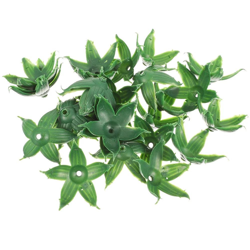 

Fake Flower DIY Materials Rose Calyxes Receptacles Floral Plastic Artificial Flowers