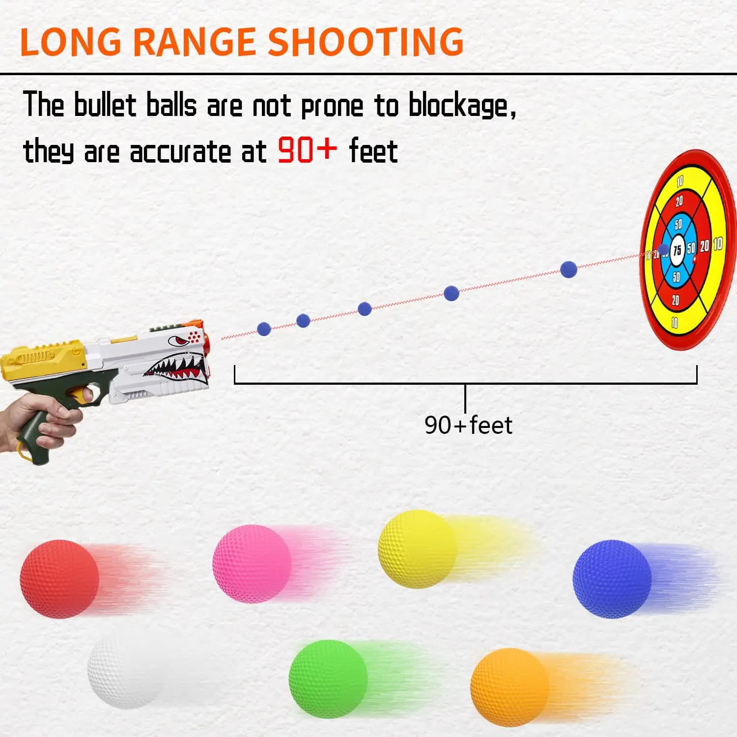 100/200 патронов для Nerf Rival запасные аксессуары планшетовые пули игрушечный мячик