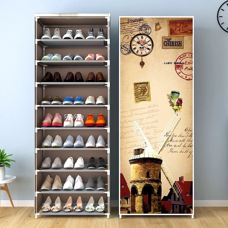 

Bedroom Cabinets Shors Organizer Design Furniture for Wooden Shoes Shoe Racks for Room Shoerack Space Saving Cabinets Shoe-shelf