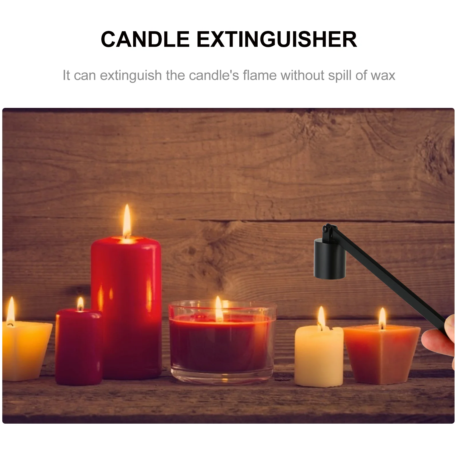 Металлический гаситель для инструмента аксессуар гашения свечей подставка