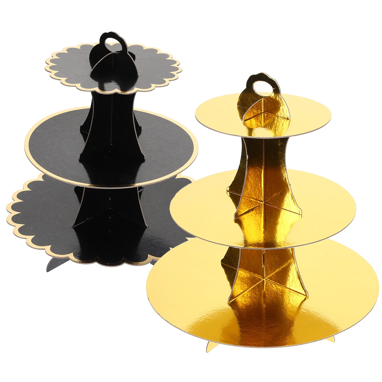 

2pcs Cake Holder Multi-function Dessert Holder Cupcake Stand