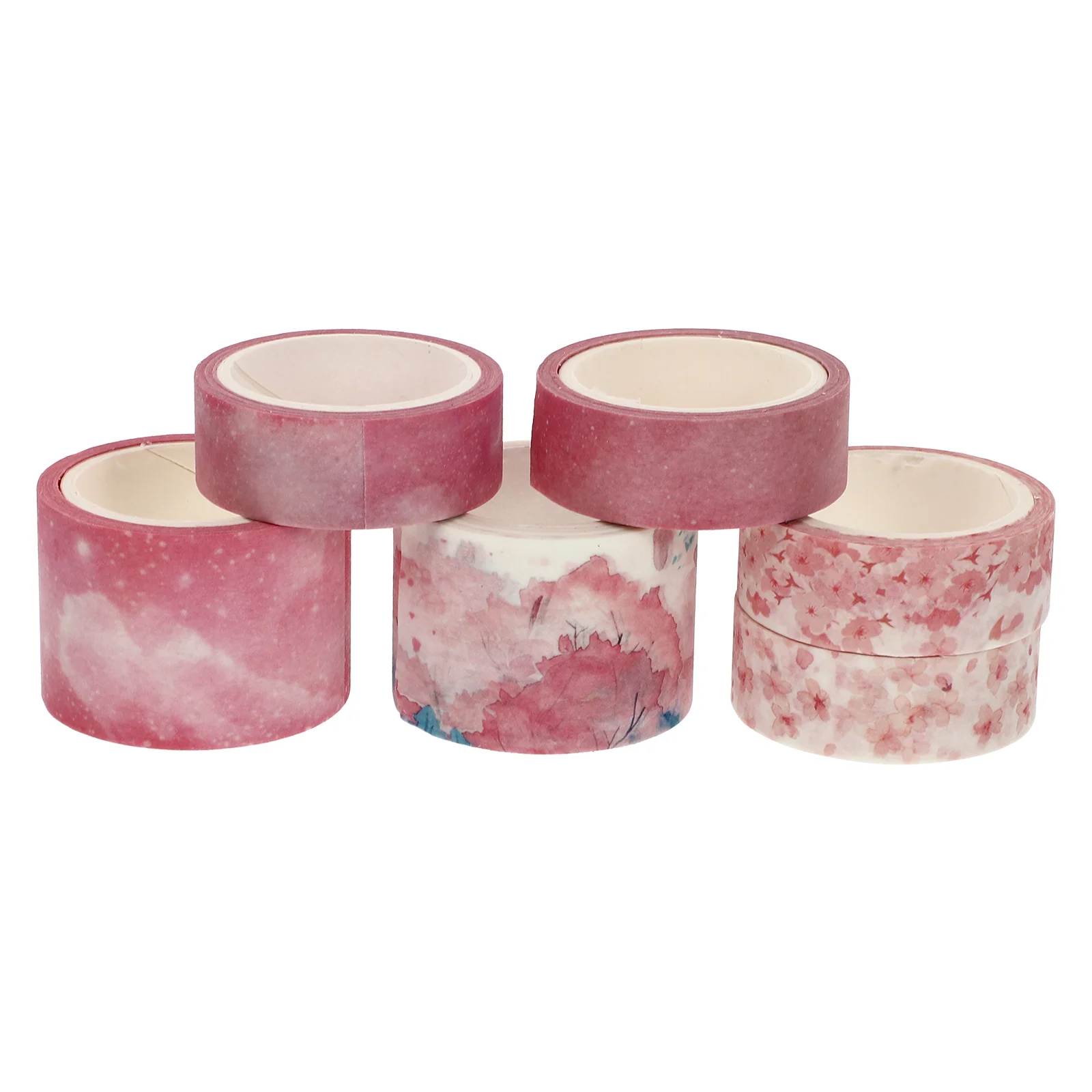 

Tape Washi Masking Tapes Floral Scrapbook Diy Paper Colored Decorative Crfats Set Blue Stickers Flower Gift Journal Wrapping