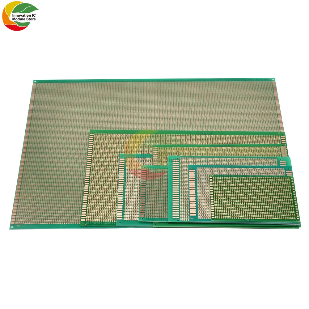 

Single-sided Green Oil Copper-plated Universal Board Experimental Board 5X7 6X6 7X9 8X12 9X15 10X15 12X18 15X20 30X40 Breadboard