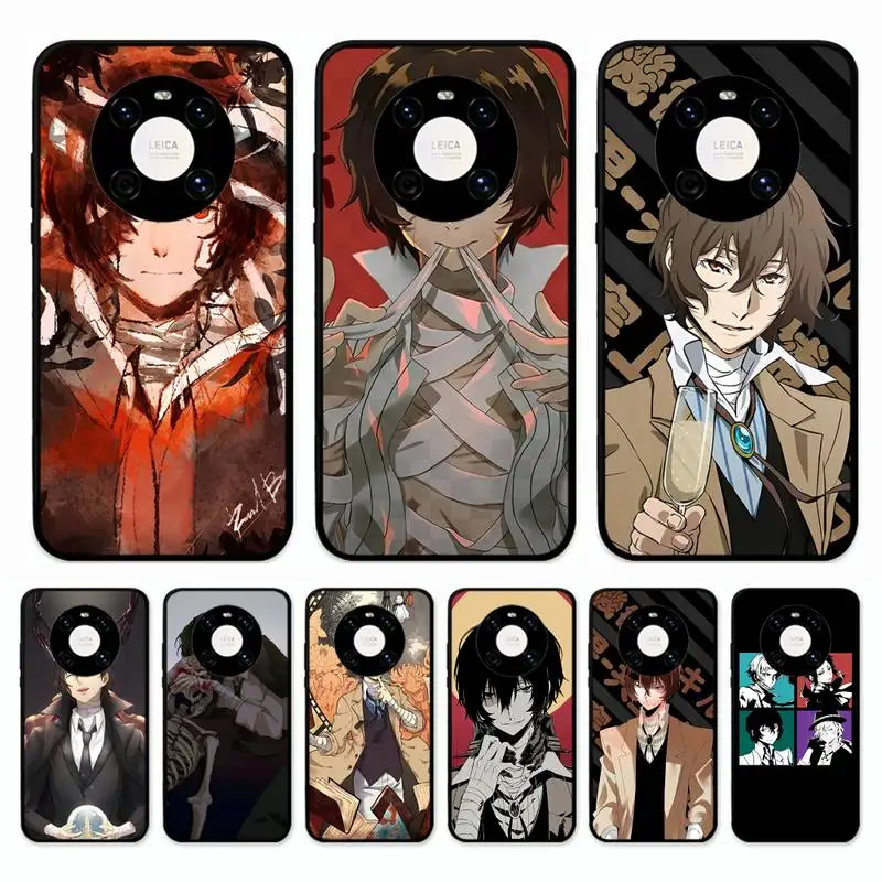 

Japan Anime Bungou Stray Dogs Dazai Osamu Phone Case for Huawei Mate 20 10 9 40 30 lite pro X Nova 2 3i 7se