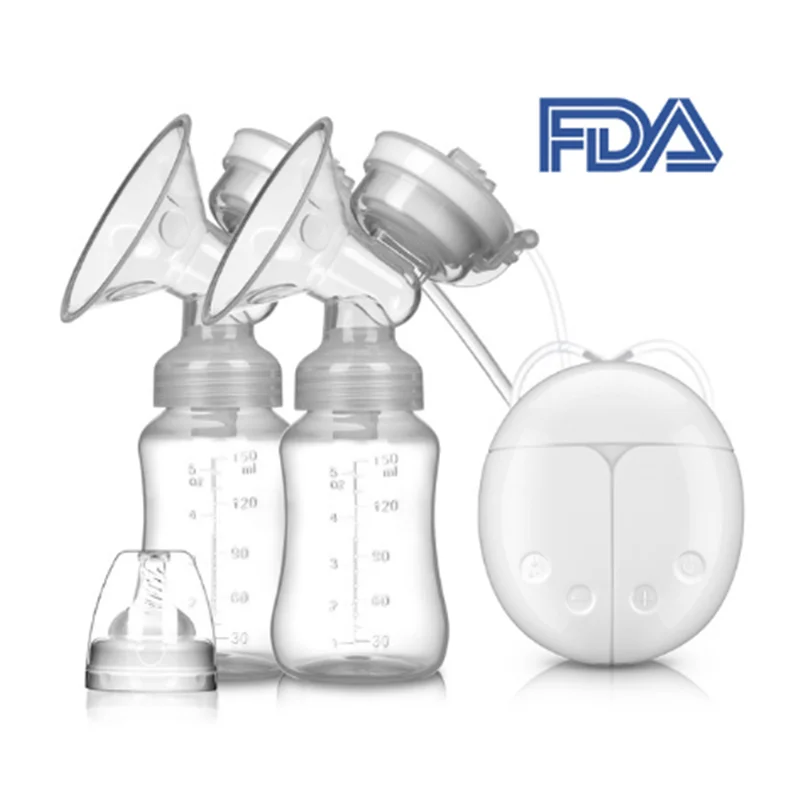 Electric Breast Pump Silent Wearable Automatic Milker USB Rechargable Hands-Free Portable Milk Extractor Baby Breastfeeding Acce