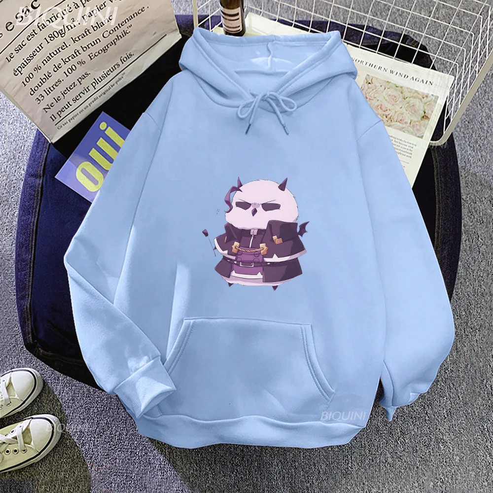 

Толстовки Kalego Chibi для женщин и мужчин, японское аниме «Добро пожаловать в Демон», школьная фуфайка смешная толстовка с принтом, Мужская зимн...