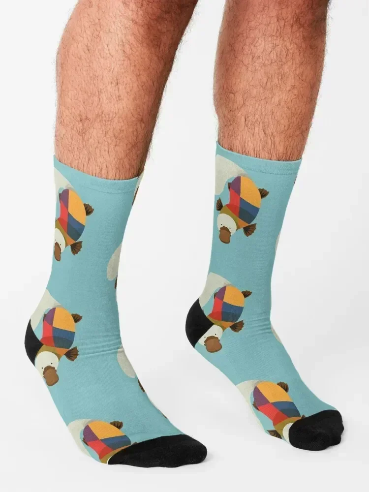 Носки Hello Platypus Happy дизайнерский бренд мужские женские