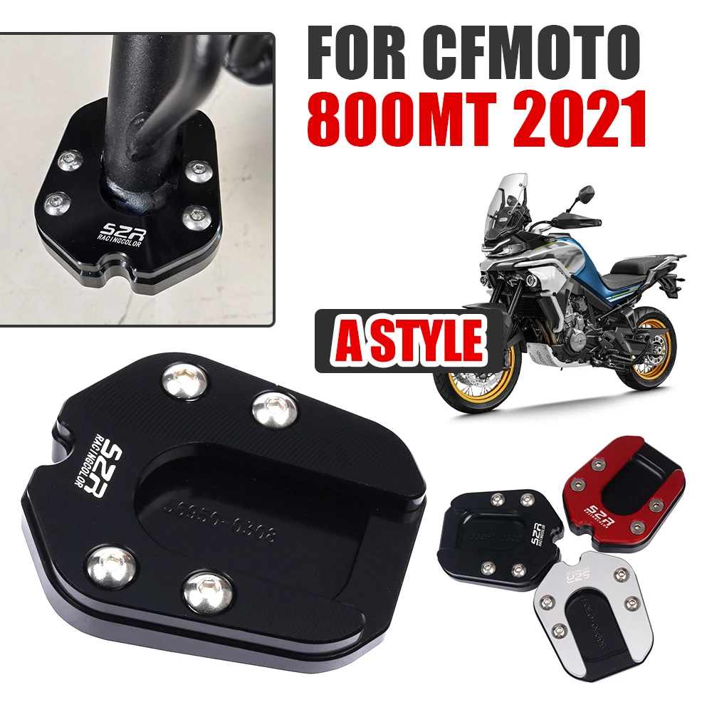 

Foot Side Stand Kickstand For CFMOTO CF 800MT MT800 MT 800 MT CF800MT 2021 2022 Motorcycle Accessories Enlarge Pad Shelf Support