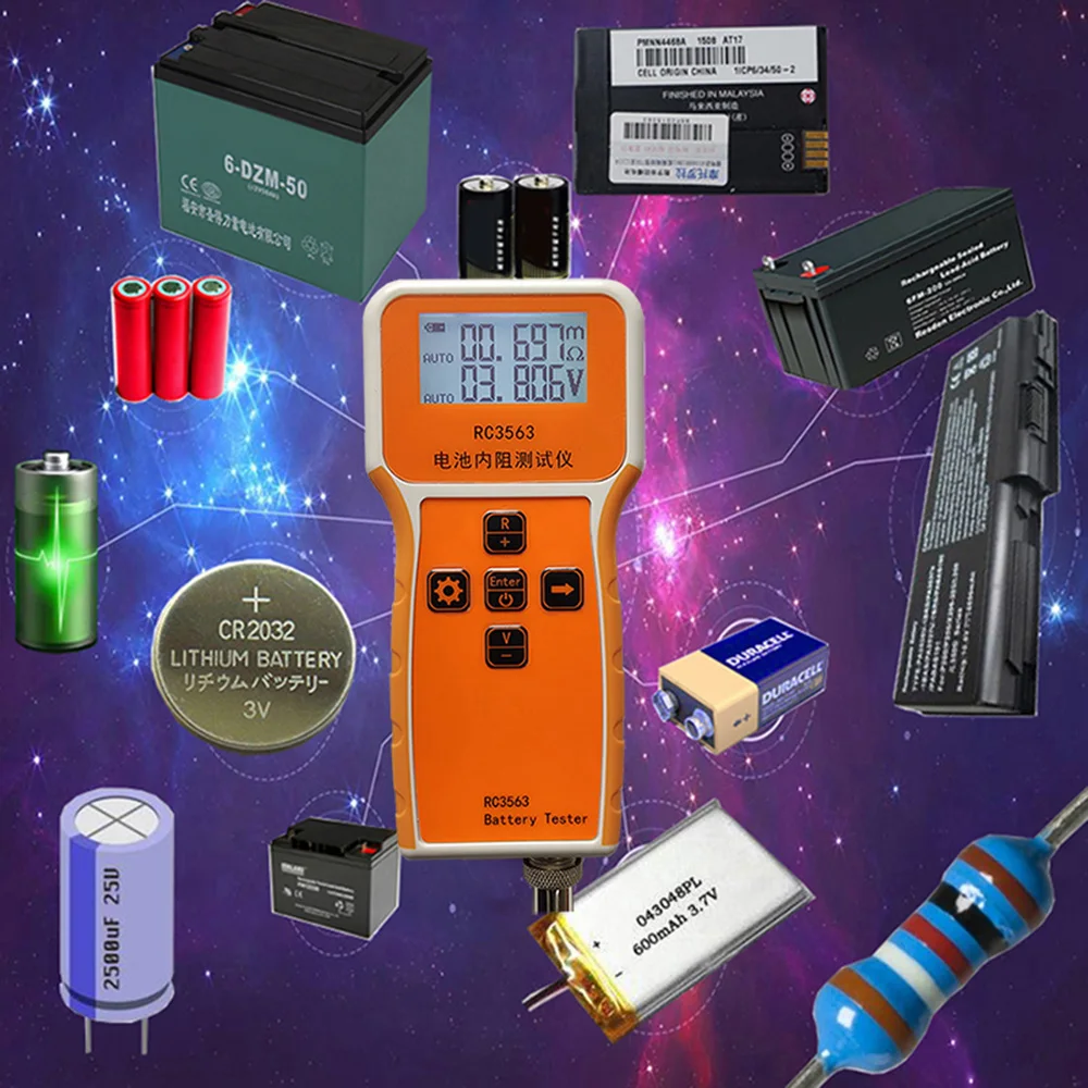 High-end sonda RC3563 o wysokiej precyzji opór wewnętrzny detektor prawdziwe cztery drutu AC bateria litowa realizacji litu kwas litu Tester akumulatora samochodowego 3 High-end sonda RC3563 o wysokiej precyzji opór wewnętrzny detektor prawdziwe cztery drutu AC bateria litowa realizacji litu kwas litu Tester akumulatora samochodowego 3