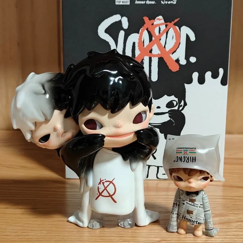 

origin Genuine Hirono Simper Kawaii Anime Figure Model Decoration Desktop Room Collection Figurine Christmas Static Children Toy