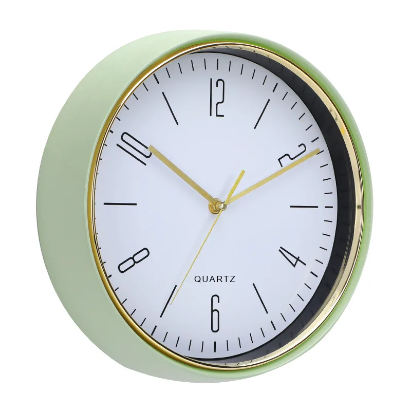 30 см настенные часы в скандинавском стиле для гостиной кварцевые часы креативные Современные Простые бесшумные настенные часы ZC754