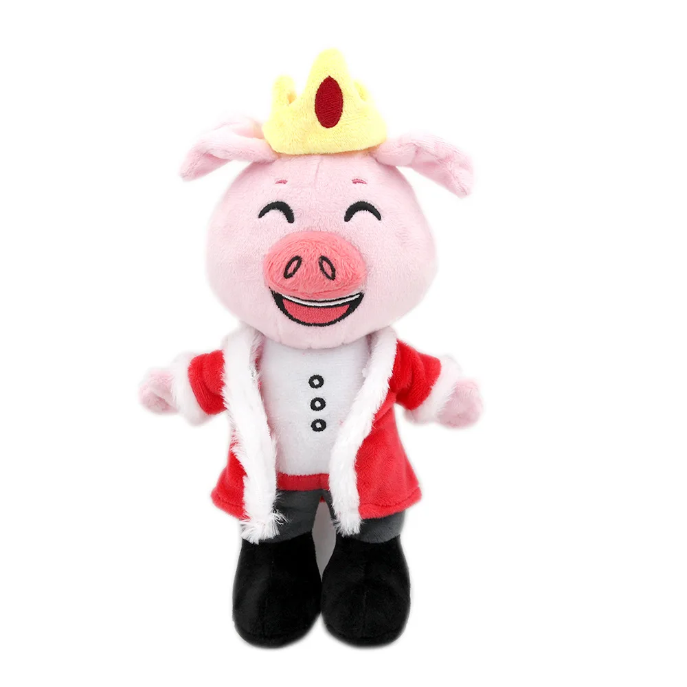 

2022 New 25cm Cartoon Technoblade Plush Toys Anime Cute Pig Dolls Stuffed Plushise Christmas Kids Gifts