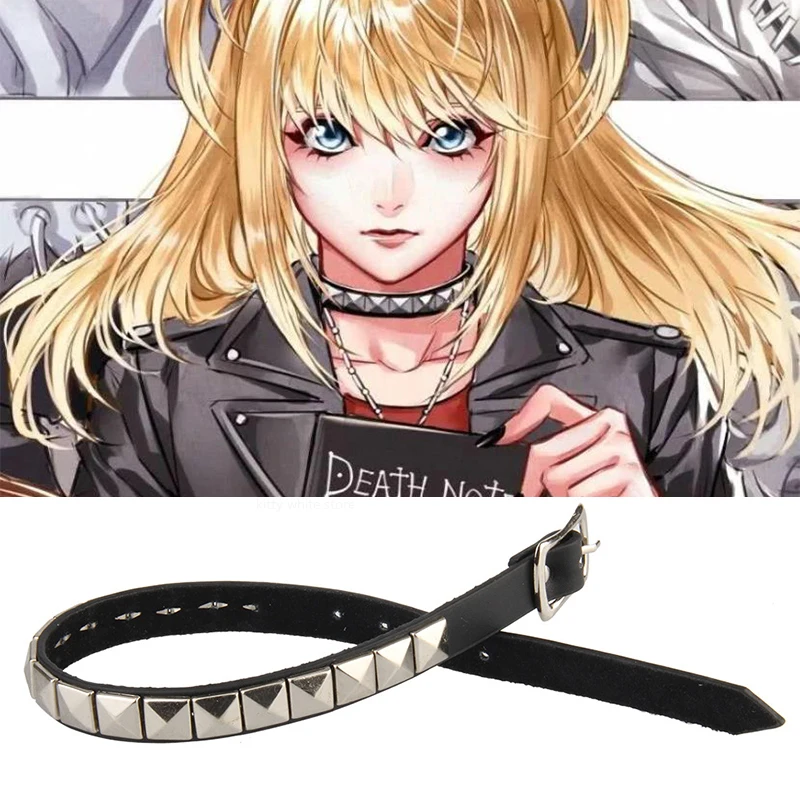 

Death Note Misa Cosplay Choker Neckwear Accessories Prop