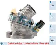 

5352590 for thermostat C30 (06 12) C70 II 2.4D (07 13)) complete