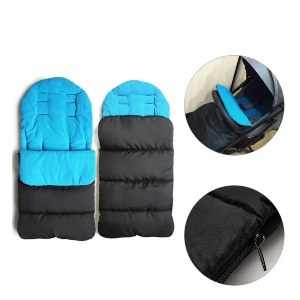 

Winter Baby Toddler Universal Footmuff Cosy Toes Apron Liner Buggy Pram Stroller Sleeping Bags Windproof Warm Thick Cotton Pad