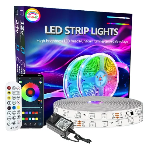 RGBIC LED лента LeiiGeeGo для улицы