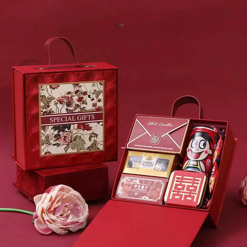 

Gift Box with Lid Present Box for Christmas Weddings Mothers Day Valentines Day Birthdays Baby Bridal Showers Bridesmaids Gifts