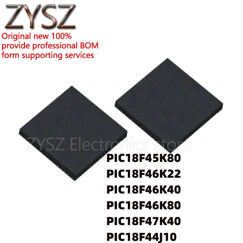 

1PCS PIC18F45K80-I/ML 46K22 46K40 46K80 18F47K40 44J10 E T QFN44
