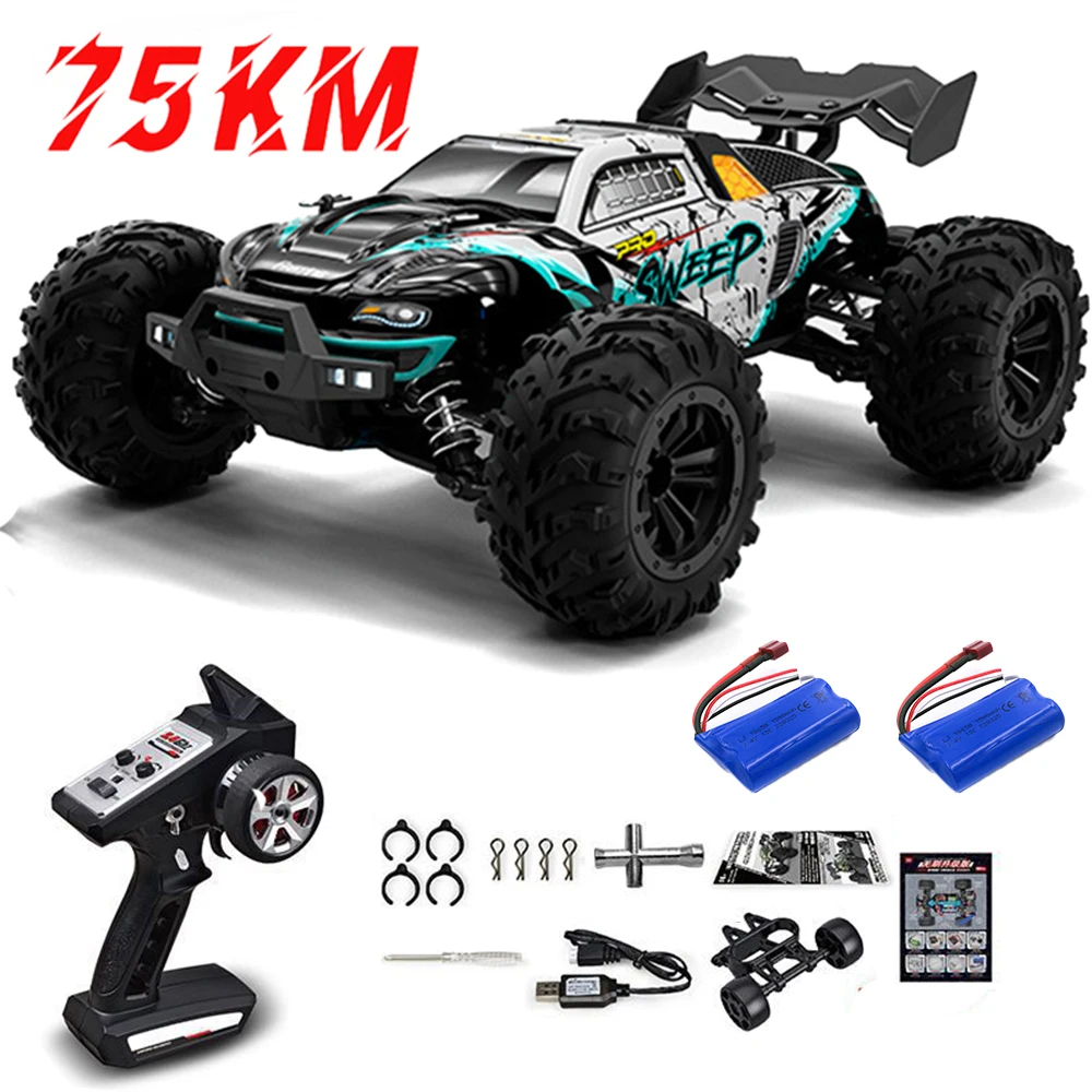 S 2.4g 390 Moter High Speed Racing With Led 4wd Drift Remote Control Off-road 4x4 Truck Toys For Adults And Kids