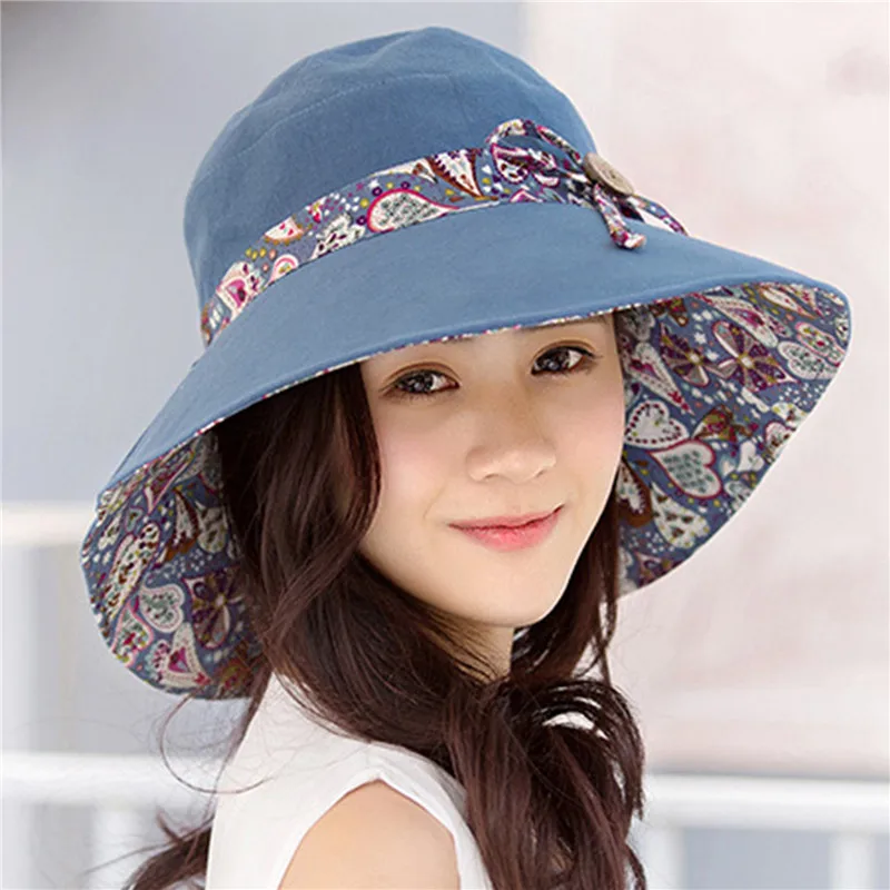 

Summer Outdoor Fashion Ladies Big Brimmed Hat Sunscreen Travel Mountaineering Sun Female Tide Anti-Ultraviolet Beach Cap