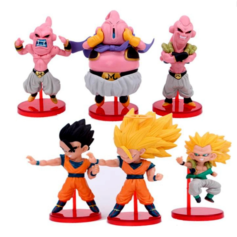 Фигурки героев аниме Majin Bubu 1 шт. ПВХ Модель босса толстого Бубу коллекционная